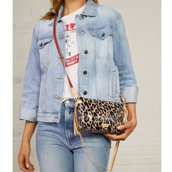 Consuela Handbags - CONSUELA Blue Jag Midtown Crossbody NWOT